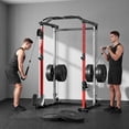 thumbnail image 2 of ALLVIATE Power Cage, 2000LBS Space Saving All-in-One Design, Cable Crossover with Premium Aluminum Dual Independent Pulley System, Heavy Duty Full Body Workout Cage with Complete Training Attachments, 2 of 9