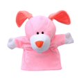 thumbnail image 3 of Soft Hand Puppet Head Gloves Role Play Stuffed Animal Toy Model Figure Toy Plush Rabbit, 3 of 9