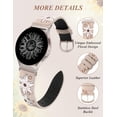 thumbnail image 3 of Correa de reloj Minyee Leather compatible con Samsung Galaxy 7 40/44 mm, 3 of 6