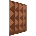 thumbnail image 2 of 19 5/8"W x 19 5/8"H Cornelia EnduraWall Decorative 3D Wall Panel, Bright Coat Copper (Covers 2.67 Sq. Ft.), 2 of 6