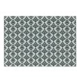 thumbnail image 1 of Damask Cutting Board, Damask Pattern Tiles Interchangeable Retro Nostalgic Modern Baroque Stencil Art, Decorative Tempered Glass Cutting and Serving Board, Small Size, Black White, by Ambesonne, 1 of 1