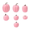 thumbnail image 2 of Mskk Halloween Artificial Foam Pumpkin 7Pcs Set, Multi-Size Fake Pumpkins Decoration, Multi-Color Simulation Pumpkin Ornaments For Halloween Thanksgiving Fall Home Table Decor, 2 of 7