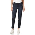 thumbnail image 1 of Democracy Women's Plus-Size Ab Solution Straight Leg Jean, Indigo, 24W, 1 of 4