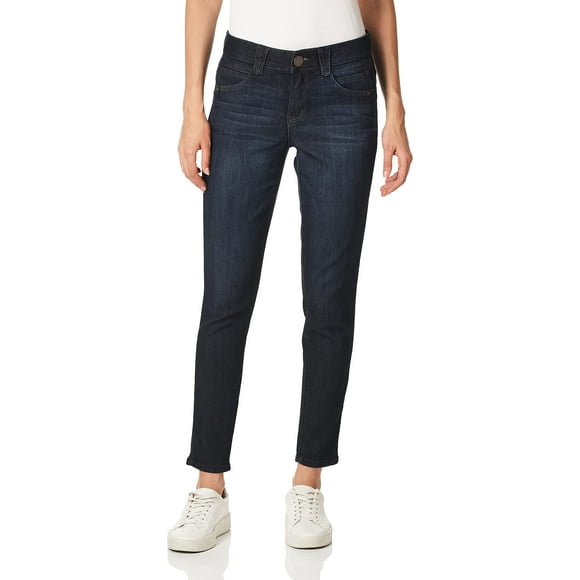 Democracy Women's Plus-Size Ab Solution Straight Leg Jean, Indigo, 24W