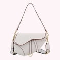 thumbnail image 4 of Bolso Hombro para Mujer Gran Capacidad Cuero PU Bolsos (blanco), 4 of 9