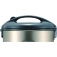 thumbnail image 5 of Tiger JNP-S10U 5.5 Cup Capacity White Rice Cooker with Non-Stick Inner Pot, Spatula and Measuring Cup, Keep Warm Upto 12 hours (Stainless Steel Gray), 5 of 5