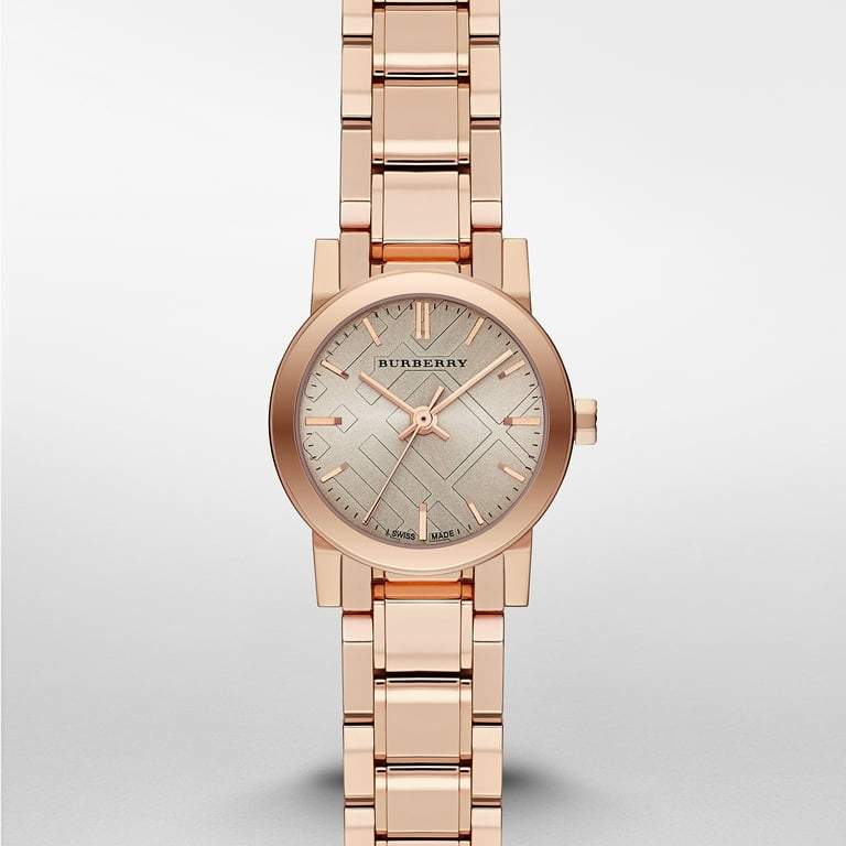 Burberry rose store gold watch