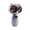 Purple, variant on Novelty Owl-Shaped Handheld Fan Dual Turbine Outlets Starry Texture LED Display Rechargeable Portable Cooler for Travel Summer 17cm (6.7 Inch)