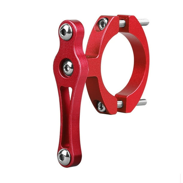 Adaptador Bicicleta Botella de agua Jaula MTB Rack Asiento Montaje (Doble tornillo) Rojo JShteea Accesorios para bicicletas