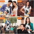 thumbnail image 6 of Black and White Halloween Doodle Pattern Apron-Garden Aprons for Women with Pockets-Cotton Linen Waterproof Kitchen Cooking Gardening Aprons Adjustable for Kitchen,Cooking,BBQ and Salon 33"x27", 6 of 7
