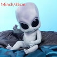 thumbnail image 2 of Poupée Alien Bébé Réaliste en Vinyle Dur 14 Pouces/35cm, Vinyle Détaillé à la Main, 2 of 4