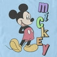 thumbnail image 2 of Men's Mickey & Friends Playful Graphic Tee Light Blue Small, 2 of 4
