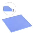 thumbnail image 3 of Uxcell Silicone Thermal Conductive Pads 3.93x3.93x0.12inch Heatsink Blue, 3 of 5