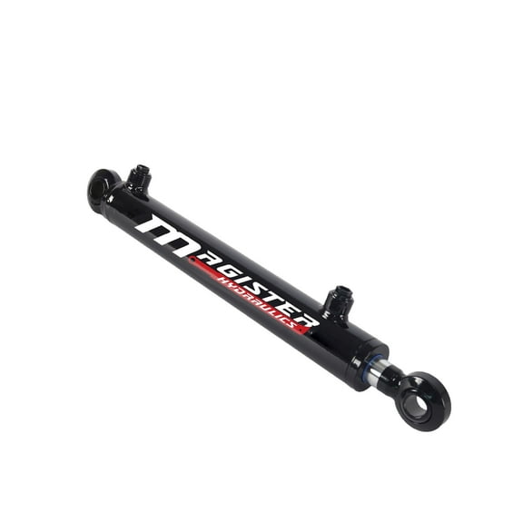 Hydraulic Cylinder 1.5 in bore x 10 in stroke Swivel Ball Swivel Eye hydraulic cylinder Welded Double Acting 3000 PSI