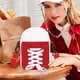 thumbnail image 2 of Bolso Bandolera de Patchwork Hecho a Mano | Bolso de Hombro de Lona y Piel con Forma de Zapato y Correa Ajustable | Bolso de Mano Elegante y Espacioso para Mujer | Uso Informal para Viajes, Compras y, 2 of 5