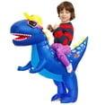 thumbnail image 1 of Disfraz inflable de dinosaurio para niños y niñas, traje de Anime de dibujos animados, Purim, Halloween, fiesta de Navidad, Cosplay, 1 of 3
