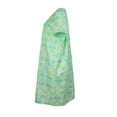 thumbnail image 2 of Elegant Emily Women's Snap-Front Duster Robe With Pockets - Mint Pineapple - Medium, 2 of 6