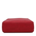 thumbnail image 3 of Bandolera FashionPuzzle pequeña con triple cremallera, piel sintética roja, 3 of 6