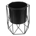 thumbnail image 4 of CTIRCHIU 1-Pack Modern Iron Flowerpot Holder Plant Stand for Small Plants, , and Cacti Indoor Outdoor, 4 of 8
