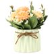 thumbnail image 1 of SUPNIU Ramo de hortensias artificiales con peque&ntilde;o jarr&oacute;n de cer&aacute;mica de seda falsa variada, flores para decoraci&oacute;n de mesa, hogar, fiesta, ofic SUPNIU NA, 1 of 7