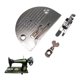 thumbnail image 1 of Kit de abrazadera de aguja de pie prensatelas de placa de metal resistente de 4 juegos de repuesto para accesorios de s de coser industriales Baoblaze Placa de la máquina de coser, 1 of 8