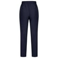 thumbnail image 5 of Sijiajgjfu Women's Drawstring Cotton Linen Pants Elastic Waist Slim Fit Summer Beach Trousers 2025 Dark Blue L, 5 of 5