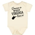 thumbnail image 3 of Inktastic Someone in West Virginia Loves Me Boys or Girls Baby Bodysuit, 3 of 5