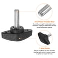thumbnail image 4 of Uxcell 25 Packs M6 x 20mm Male Thread Tee Wing Knobs Thumb Screw Clamping Knobs Grip Black, 4 of 5