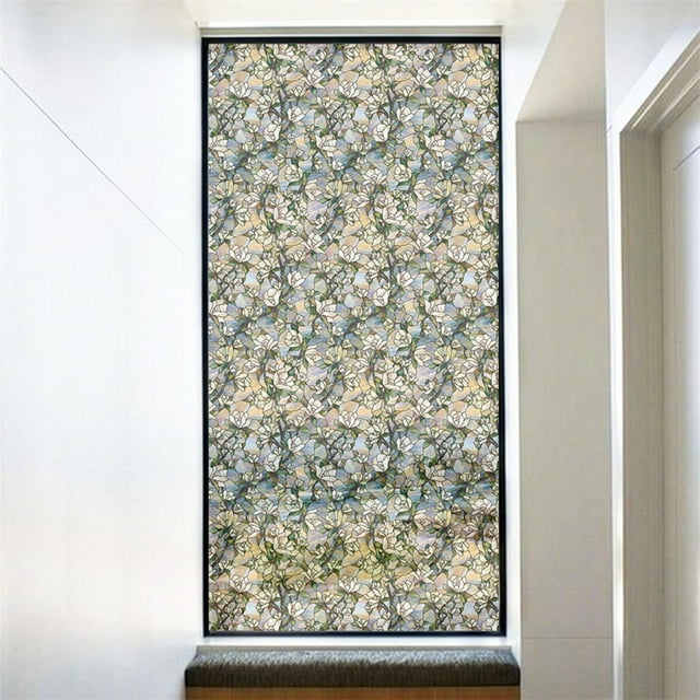 Elodie Privacy Window Glass Film Sticker Glass Decals Static Cling for Office