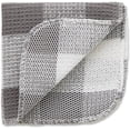 thumbnail image 2 of Scrubber Dishcloths Collection Windowpane, 12x12, Gray Buffalo Check 6 Piece, 2 of 7