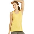 thumbnail image 1 of 100% Cotton Women's Loose Fit Jersey Tank Top, Yellow L, 1 Count, 1 Pack, 1 of 1