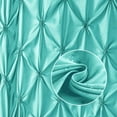 thumbnail image 4 of Pinched Pleat Farmhouse Boho Shower Curtain Elegant Decor for Bathroom Modern Fabric Shower Curtain Green 72" X 72", 4 of 4