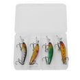 thumbnail image 2 of 4 PCS Minnow Lures, Lifelike Lures, Convenient To Use Bait Accessory For Fishing, 2 of 8