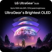 (Open Box) LG UltraGear 39GX900A-B 39 21:9 UltraWide QHD 240Hz Curved OLED HDR Gaming Monitor, Black