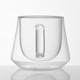 thumbnail image 5 of Glass Mugs Cup Double Layer 200ML Borosilicate Juice Double-Layer Milk Transparent Cups, 5 of 5