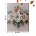 thumbnail image 3 of Qisvanset Framed Canvas Wall Art 12x16 Inch Baby Girl Baptism Dedication Nursery Wall Art Gift, 3 of 5