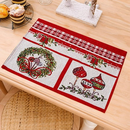 

Christmas Decoration Supplies Knitted Cloth Placemat Knitted Placemat Tablecloth Old Man Chargers 4 Dining Table Set 6 Small round Dining Room Table Set Bar Table Set for 4 Wicker Chargers
