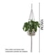 thumbnail image 2 of Maceta colgante para plantas, extra larga, con borlas, para colgar plantas, 2 of 5