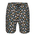 thumbnail image 3 of Fuzoiu Paw Animal Print Men's Beach Shorts,Men's Swim Trunks,Quick Dry Board Shorts with Pockets,Men's Bathing Suits for Surfing, Running, and Casual Wear-XX-Large, 3 of 6