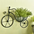 thumbnail image 4 of FitBest 1PCS Black Wall-mounted Flower Basket Bicycle Wall Decoration, 4 of 8