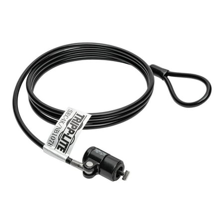 UPC: 0037332200433 | Tripp Lite Lptop Security Lock Keyed Theft Deterrent Cable 4ft 4 – Security Cable Lock – 4 Ft