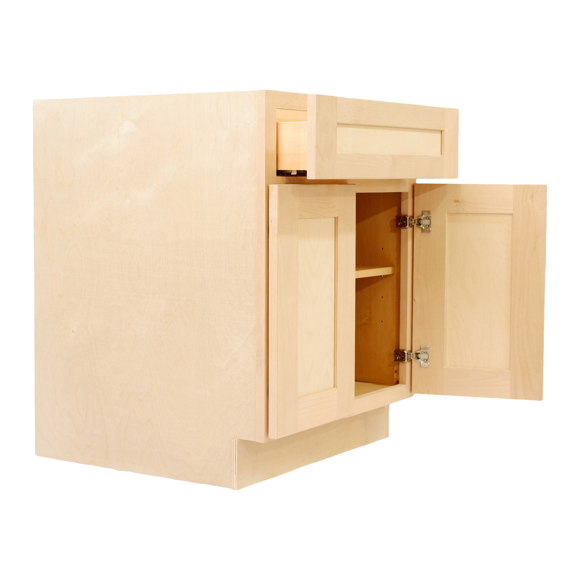 Design House Brookings Kitchen Base Cabinet, Unfinished Birch, 30"