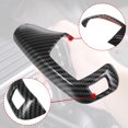 thumbnail image 4 of relayinert Carbon Fibre Automatic Shift Knob Cover Trim Easy Installation Durable And Long-lasting Carbon, 4 of 6