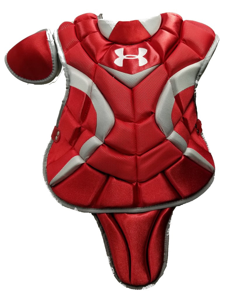 Under Armour Youth UA Pro Catcher Chest Protector 15.5inch Black Ages 1216 Years 