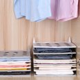 thumbnail image 4 of Kearding Organizador de tablero de ropa plegable perezoso, organizador de camisas, tablero de carpeta de camisetas, divisores de ropa, Almacenamiento y organización del hogar Beige 5PCS, 4 of 6