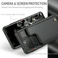 thumbnail image 2 of Feishell for Samsung Galaxy S20 Ultra Case with Card Holder, Wallet Case for Women Men with RFID Blocking, Durable PU Leather Kickstand Magnetic Clasp Shockproof Phone Case,Black, 2 of 9