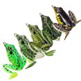 thumbnail image 4 of Naiovety Cebo de pesca de 5CM, rana Raya, simulación Artificial, señuelo de pez, curricán, artículos deportivos suaves realistas, lubina de Pescar Escribe un, 4 of 6