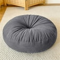 thumbnail image 4 of Giaone Ergonomic Round Pouf Pillow Washable Floor Pillow for Living Room or Yoga Pad, 4 of 17