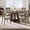 Brownish-red, variant on Ataucjin【only table】47 Inch Round Dining Table for 4-6 People, Circle Dinner Table with Wooden Cross Pedestal Base, Farmhouse Kitchen Furniture for Dining Room, Living Room, Kitchen