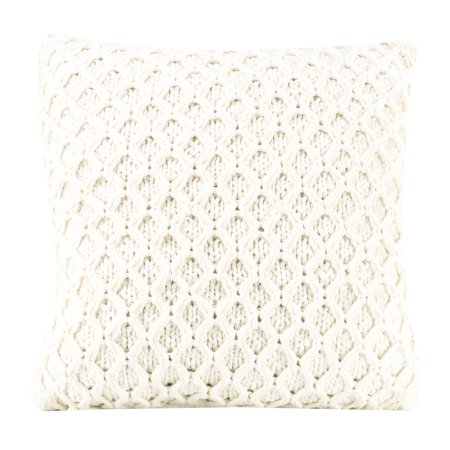Better Homes Gardens Sweater Knit Decorative Throw Pillow 17 X